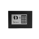 X-Bay XB-1700 Elektronik Dijital Çelik Kasa, Mini Boy, 170x230x170 mm, Dijital Şifreli Kilit, Yedek Anahtarlı