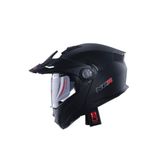 X-Cross Çene Açılır Kask Mat Siyah (ECE-22.06) (S)
