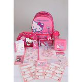 x Dekomus "candy Kitty Collection" Hello Kitty Lisanslı Full Kırtasiye Seti Ortopedik Ilkokul,beslenme ve Kalem Çantası,matara,beslenme Kabı Seti - 1 - 00-Siyah