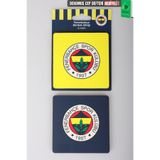 x Dekomus Cep Defteri ve Lisanslı Fenerbahçe 2 Adet Bardak Altlığı