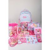 x Dekomus Lisanslı Barbie Deniz Kızı Collection Premium Full Kırtasiye Seti Okul,Termoslu Beslenme ve Kalem Çantası,Besl