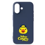 x Dekomus Lisanslı Fenerbahçe Iphone 17 Yellow Canary Lacivert Silikon Telefon Kılıfı "Dekomus Cep Defteri Hediyeli"