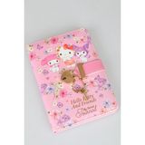 x Dekomus Lisanslı Hello Kitty & Friends Secret Garden Edition Kilitli Hatıra Defteri / Günlük - 12M-Krem