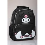 x Dekomus Lisanslı Kuromi Dark Delight Collection Büyük Boy Okul Çantası