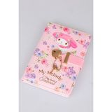x Dekomus Lisanslı My Melody Secret Garden Edition Kilitli Hatıra Defteri / Günlük - 12M-Krem