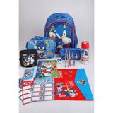 x Dekomus "speed Force Collection" Lisanslı Sonic Kırtasiye Seti Okul,kalem ve Beslenme Çantası,matara,beslenme Kabı - 1 - 00-Siyah