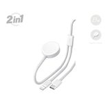 X-GoLink 2 in 1 Kablosuz Manyetik Şarj Cihazı Type-C - Lightning Şarj ve Data Kablosu Xlevel