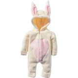 x Ipek Atlas Kız Erkek Bebek Çocuk Kışlık Peluş Tulum - Çok Renkli - 6 Ay