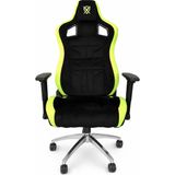 X-Koch Elf Pro Oyuncu Koltuğu Yarasa Mekanizma 180 Derece Yatar Çelik Iskelet Gaming Koltuk - Siyah - Sarı
