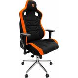 X-Koch Elf Pro Oyuncu Koltuğu Yarasa Mekanizma 180 Derece Yatar Çelik Iskelet Gaming Koltuk - Siyah - Turuncu
