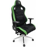 X-Koch Elf Pro Oyuncu Koltuğu Yarasa Mekanizma 180 Derece Yatar Çelik Iskelet Gaming Koltuk - Siyah - Yeşil