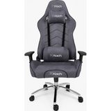 X-Koch Oyuncu Koltuğu Çift Kol Beşik Mekanizma 180 Derece Yatar 3D Kolçak Gaming Koltuk - Gri