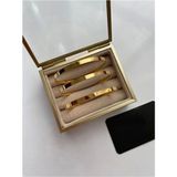 X-lady Accessories Altın Renk 3 Adet Kalın Ajda Bilezik, Bileklik – 3154-3