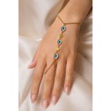 X-Lady Accessories Altın Renk Yıldız Mekik Figür Çelik Şahmeran - 3888