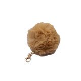 X-Lady Accessories Bej Renk Peluş Ponpon Anahtarlık 976,Bej Tek Ebat