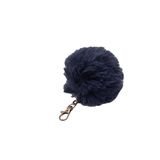 X-Lady Accessories Lacivert Renk Peluş Ponpon Anahtarlık 978,Lacivert Tek Ebat