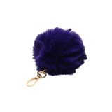 X-Lady Accessories Ponpon Mor Renk Peluş Anahtarlık 841,Mor Tek Ebat