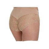 X Lady Dantelli Şort Külot Siyah/Ekru/Leopar renk seçenekleriyle 940 (EKRU, M)