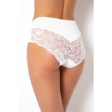 X Lady Dantelli Şort Külot Siyah/Ekru/Leopar renk seçenekleriyle 940 (EKRU, S)