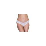 X-LADY KUŞ MOTİFLİ KOMPLE DANTEL STRING KÜLOT 543 (EKRU, L)