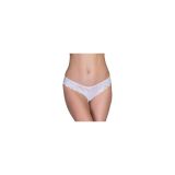 X-LADY KUŞ MOTİFLİ KOMPLE DANTEL STRING KÜLOT 543 (EKRU, S)