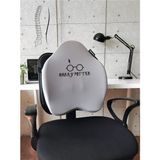 X-Large Visco Bel Destek Gamer Oyuncu Koltuk Yastığı- Gri Harrypotter