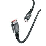 X-Level 8K Yüksek Çözünürlüklü HDMI Kablosu, 8K@60Hz, 4K@120Hz, 2K@144Hz, 1080P@240Hz, PlayStation ile Uyumlu, TV, PC, Gelişmiş Ses Kanalı, 1.5 Metre, XVC9007, Siyah