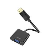 X-Level Görüntü Dönüştürücü, HD 1080P@60Hz, DisplayPort/HDMI/VGA Uyumlu, Tak-Çalıştır, Yüksek Hızlı Görüntü Aktarımı, Dual Link, Full HD, Siyah (DP to VGA - xcc7801)