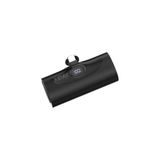 X-Level Mini PowerBank Şarj Cihazı, 5000 mAh, 20W Hızlı Şarj, Type-C Giriş ve Çıkış, Ultra Mini, Yüksek Kalite, Akım Korumalı, Aşırı Şarj Koruma, Yatay Stand, Led Ekranlı, XP2304, Siyah