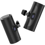 X-Level X-PowerGo 5.000 mAh Led Ekranlı Mini Powerbank - Taşınabilir Şarj Cihazı - Siyah