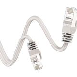 X-Level XCC7806 | 3 Metre Cat6 Gigabit RJ45 Ethernet Internet Kablosu | Yüksek Hızlı - Beyaz