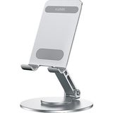 X-Level XFS2000 Metal 360 Derece Dönebilen Açı ve Yükseklik Ayarlı Masaüstü Ev Ofis Telefon Tablet Standı - 001-Renkli