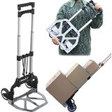 X-Live Katlanır Portatif Taşıma Aracı 80KG Kapasiteli Hafif ve Dayanıklı El Arabası