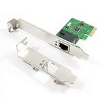 X-MEDIA XM-NA3800 PCI-E 1-Port 10/100/1000Mbps Gigabit Ethernet PCI Express (PCIe x1) Ağ Kartı / Ağ Adaptörü, Realtek RTL8111F Yonga Seti, Windows 10 ve Linux Desteklenen