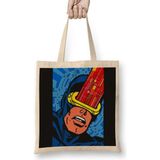 x Men Vintage Cyclops Bez Çanta Uzun Saplı - Açık Bej - 40 X 40