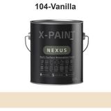 X-Paint Nexus – Soft-Mat Su Bazlı Dönüşüm Boyası | Hemel - 2,5 lt - 104 - VANILLA