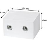 X-Perk Masa Sandalye Koltuk Kanepe Ünite Ayak Yükseltici Ağaç Takoz Boy 4 cm En 55 mm
