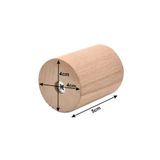 X-Perk Masa Sandalye Ünite Kanepe Sehba Mobilya Koltuk Ayak Takoz Yükseltici Boy 5 cm Çap 4 cm