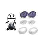 X Plore Yarım Yüz Maske 3300+Abek Filtre+Ffp2 Filtre+Ped Kapağı