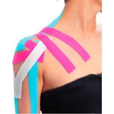 X-Pool Pembe Renk Kinezyo Tape Gold 5x5 cm Ağrı,sporcu Bandı - Açk Pembe - Açık Pembe