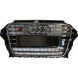 X Power Tuning Audi A3 8V (2012-2016) Uyumlu Krom-Siyah S3 Panjur