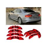X POWER TUNİNG AUDİ A4 S LİNE KIRMIZI 17-18-19 JANTA UYUMLU 4.LÜ KALİPER KAPAGI