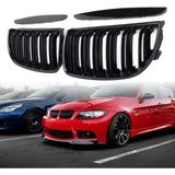 X Power Tuning Bmw E90 2005.2008 Uyumlu Plastik Parlak Siyah M3 Böbrek-Panjur