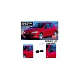 X Power Tuning Peugeot 206 Uyumlu Batman-Yarasa Ayna Kapağı