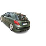 X Power Tuning Peugeot 207 (2006-2012) Uyumlu Arka Tampon Eki (Plastik)