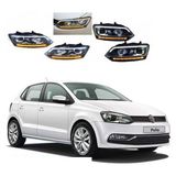 X Power Tuning Vw Polo 6r 2009.2014 Uyumlu B8 Dizayn Kayar Sinyal LED Far