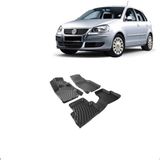 X Power Tuning Vw Polo 9n2 (2002-2009) Uyumlu 3D Havuzlu Paspas - Siyah