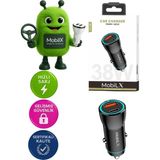 X Premium Mobilx Mc-03 38W Pd + Qc3.0 Metal Araç Şarj Cihazı – USB & Type-C Hızlı Çakmaklık Adaptörü