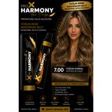 X Pro Harmony Beyaz Kapatan Saç Boyası 7.00 Yoğun Doğal Kumral Kalıcı Tüp Saç Boyası 60 ml Profesyonel