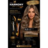 X Pro Harmony Küllü Sarı Saç Boyası 9.21 Çok Açık İnci Küllü İrize Kalıcı Tüp Saç Boyası 60 ml Profesyonel